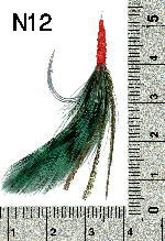 (緑)毛鉤　ジャンク品