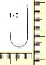 No.1984 Worm Hook 86BL