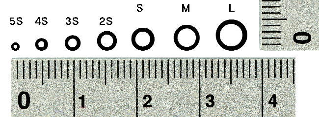 No.8307 ミニチュアリング　丸カン（西北製作所）